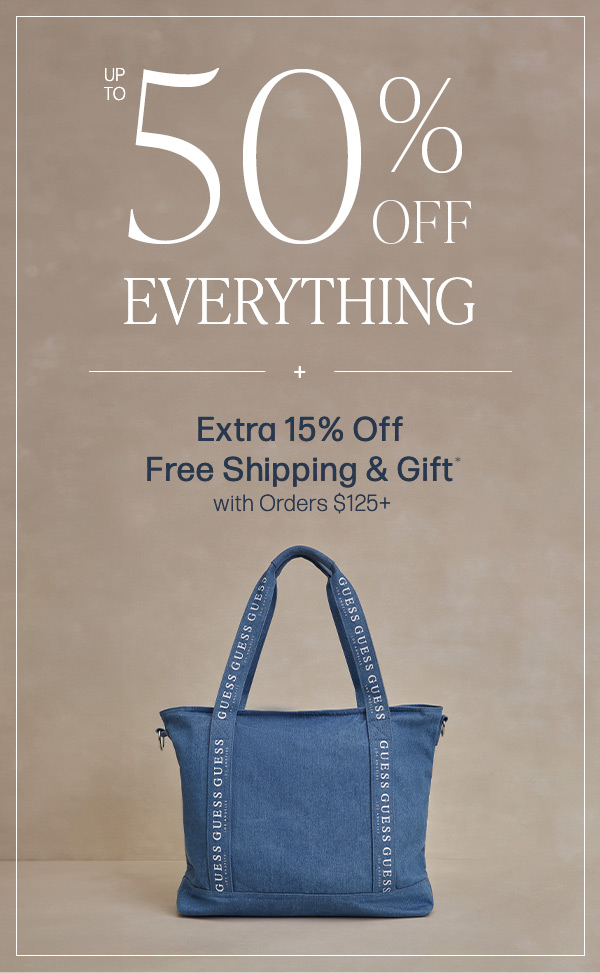 Today Only: Extra 15% Off + Free Shipping and Gift - Guess Kids