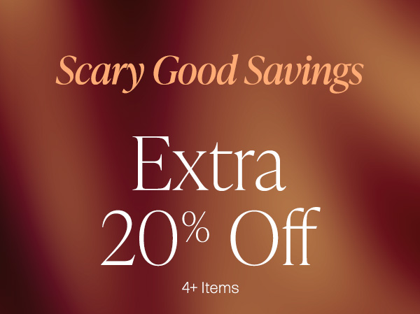 extra 20% off 4 or more items or extra 15% off 3 items for women