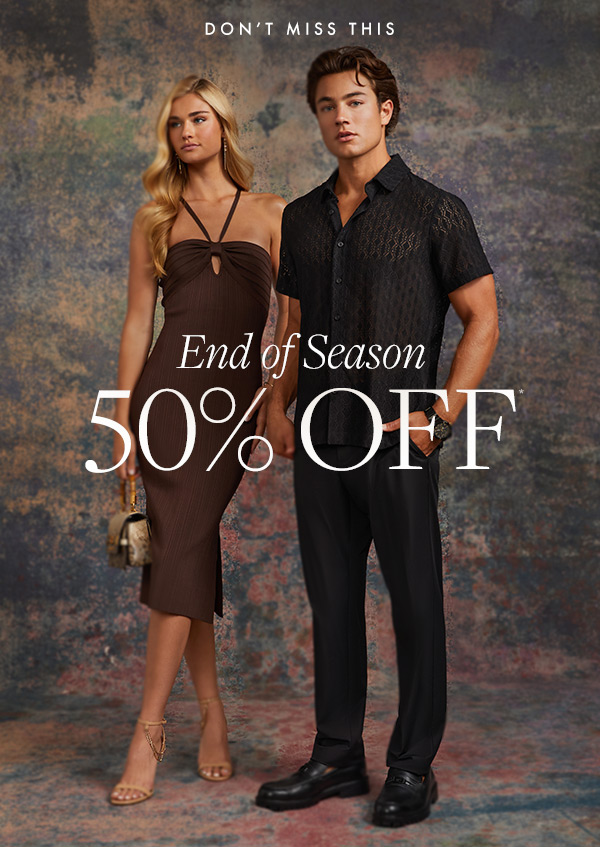 Save 50% off during End of Season Event, happening now but not for long. 