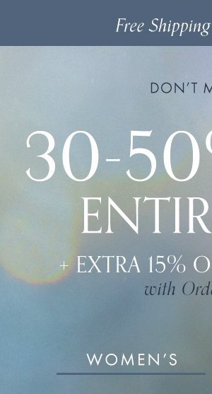 ] Don’t miss this: Get up to 50% off the entire site, extra 15% off and a free gift with orders $150+.