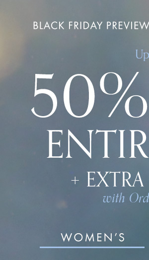 Pre-Black Friday Event: Get up to 50% off the entire site.   