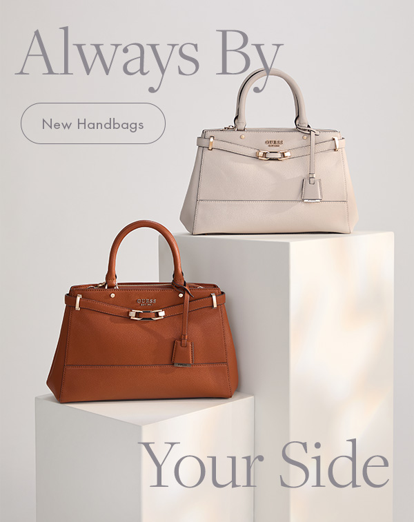 New handbags are here. Plus shop bags that are 50% Off.