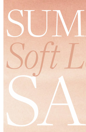 Summer Soft Launch Sale: Extra 20% off and free gift with orders $125+.