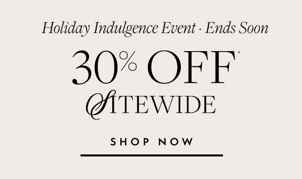 30% off sitewide, ends soon.