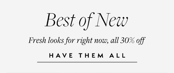 A new look for each day of the 2025 calendar week, plus more for going out. Shop the best of new. 